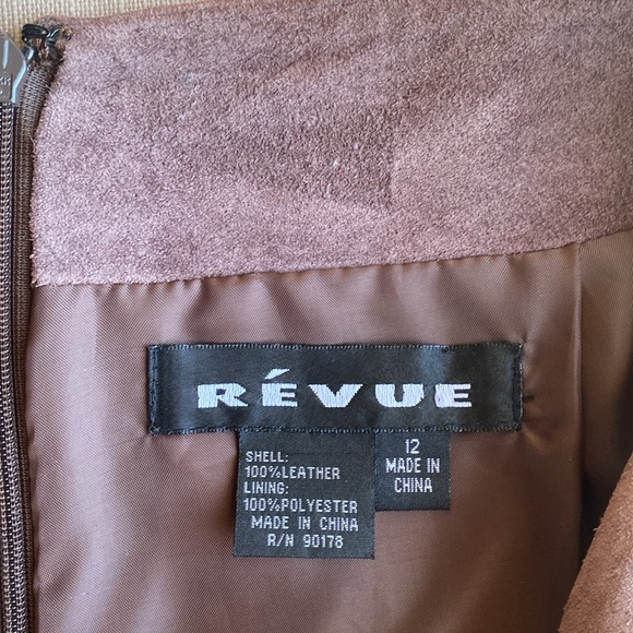 Revue maxi skirt size 12 brown color - Picture 3 of 3